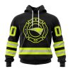 Personalized NFL New Orleans Saints Special FireFighter Uniform Design Hoodie