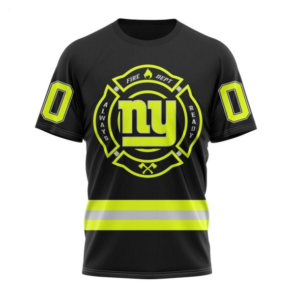 Personalized NFL New York Giants Special FireFighter Uniform Design Hoodie