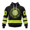 Personalized NFL San Francisco 49ers Special FireFighter Uniform Design Hoodie