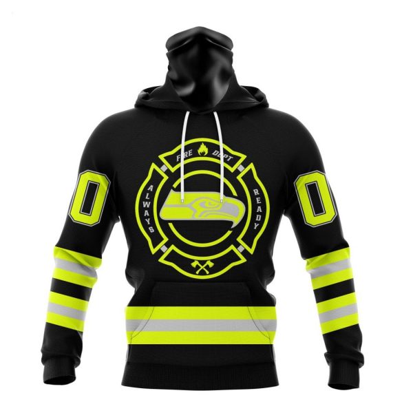 Personalized NFL Seattle Seahawks Special FireFighter Uniform Design Hoodie