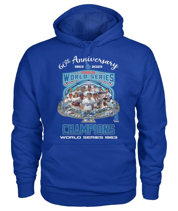 60th Anniversary 1963 – 2023 IA World Series Champions World Series 1963 T-Shirt – Limited Edition