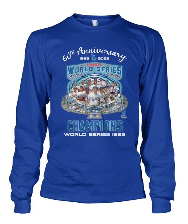 60th Anniversary 1963 – 2023 IA World Series Champions World Series 1963 T-Shirt – Limited Edition