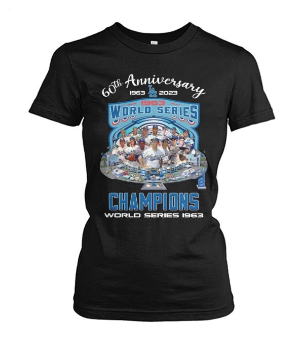 60th Anniversary 1963 – 2023 IA World Series Champions World Series 1963 T-Shirt – Limited Edition