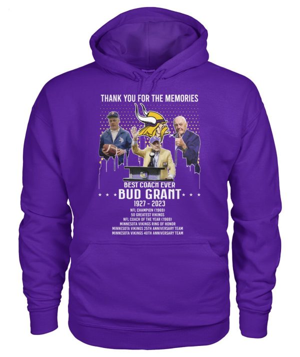 Best Coach Ever Bub Grant 1927 – 2023 Thank You For The Memories T-Shirt – Limited Edition