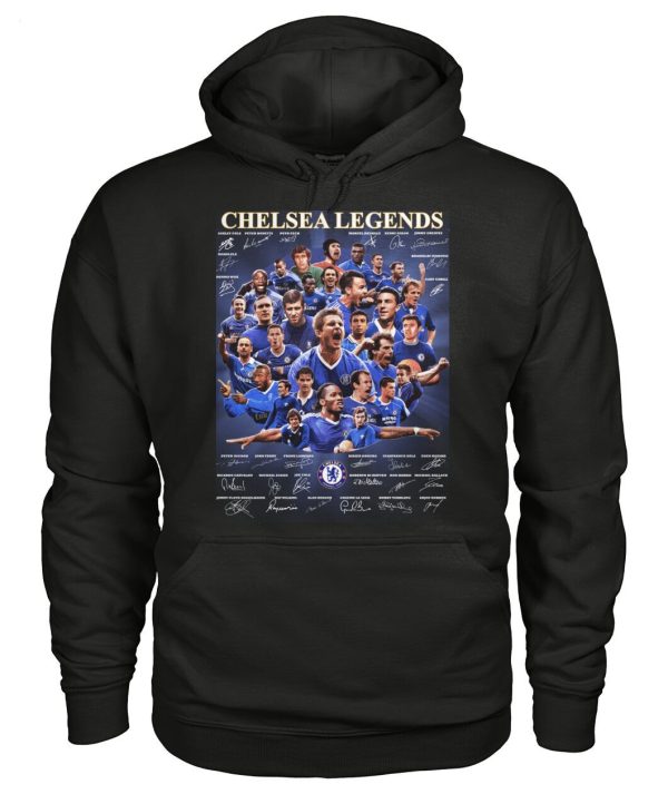 Chelsea Legends Teams Signature T-Shirt – Limited Edition