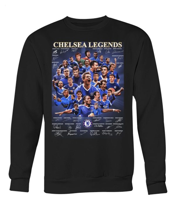 Chelsea Legends Teams Signature T-Shirt – Limited Edition