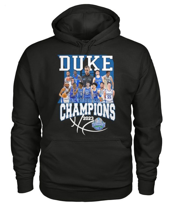 Duke ACC Tournament Champions 2023 T-Shirt – Limited Edition