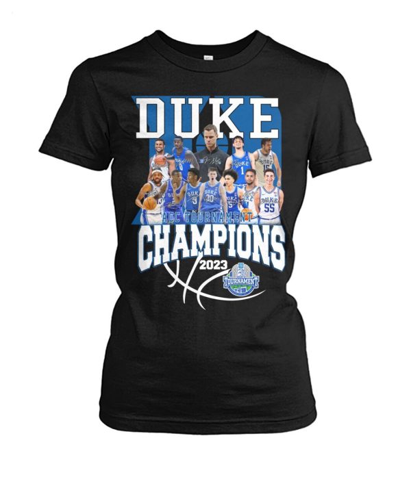 Duke ACC Tournament Champions 2023 T-Shirt – Limited Edition