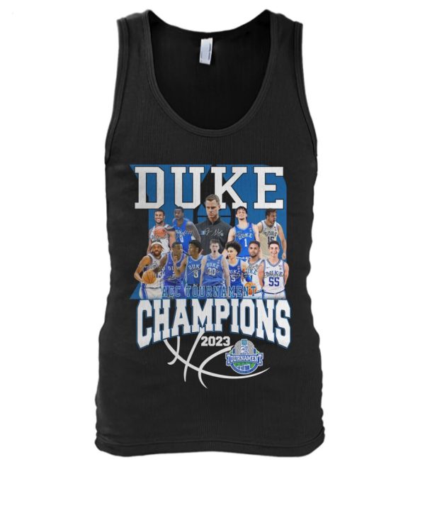 Duke ACC Tournament Champions 2023 T-Shirt – Limited Edition