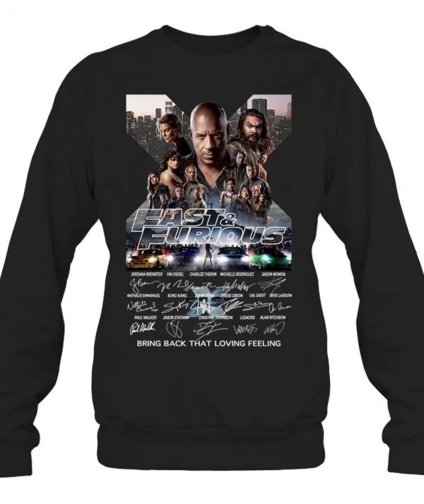 Fast & Furious Bring Back That Loving Feeling T-Shirt – Limited Edition