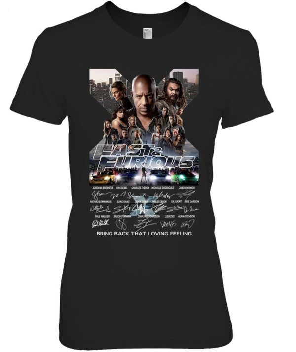 Fast & Furious Bring Back That Loving Feeling T-Shirt – Limited Edition