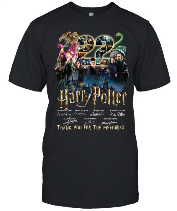 Harry Potter Thank You For The Memories T-Shirt – Limited Edition