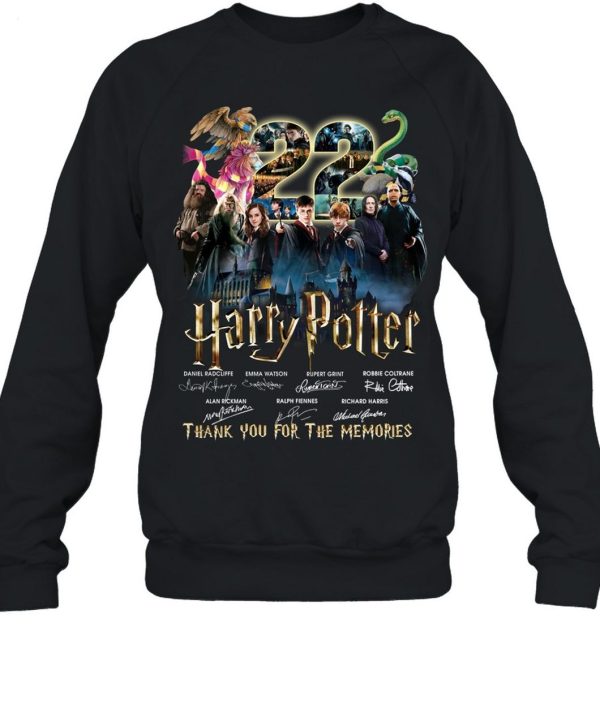 Harry Potter Thank You For The Memories T-Shirt – Limited Edition