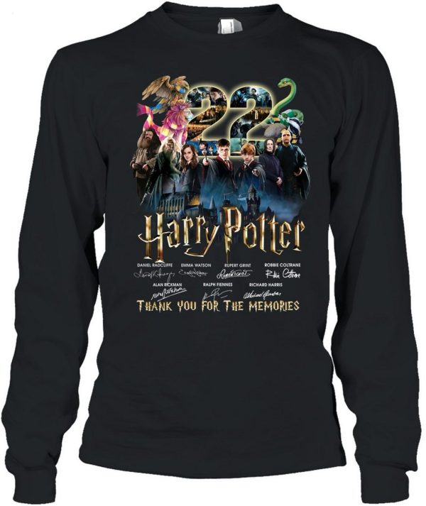 Harry Potter Thank You For The Memories T-Shirt – Limited Edition