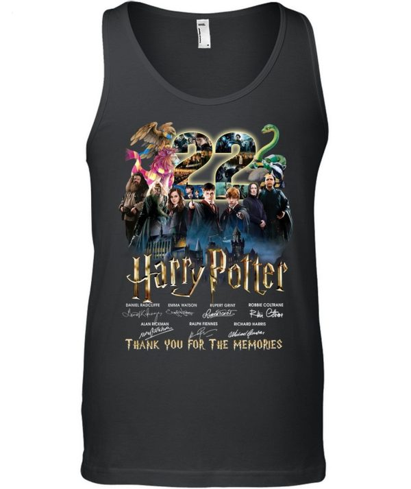 Harry Potter Thank You For The Memories T-Shirt – Limited Edition