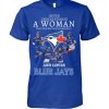 Never Underestimate A Woman Who Understands Basketball And Loves Duke T-Shirt – Limited Edition