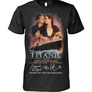 Titanic 25th Anniversary Thank You For The Memories T-Shirt – Limited Edition