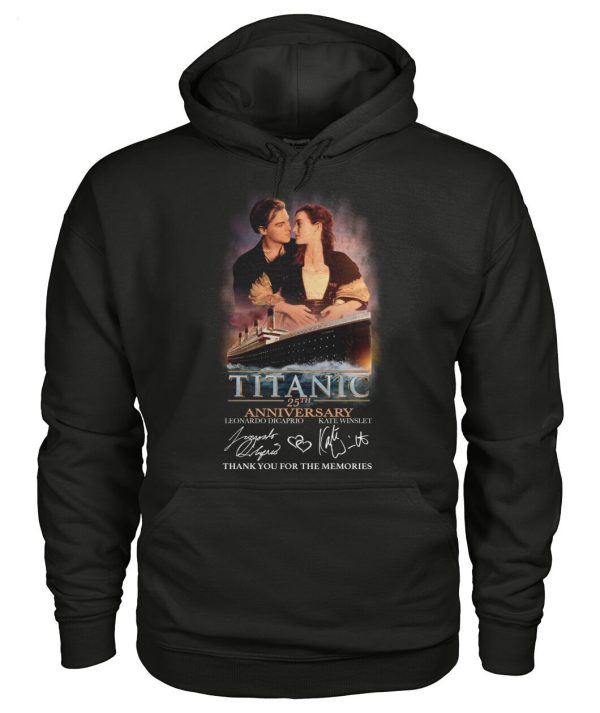 Titanic 25th Anniversary Thank You For The Memories T-Shirt – Limited Edition