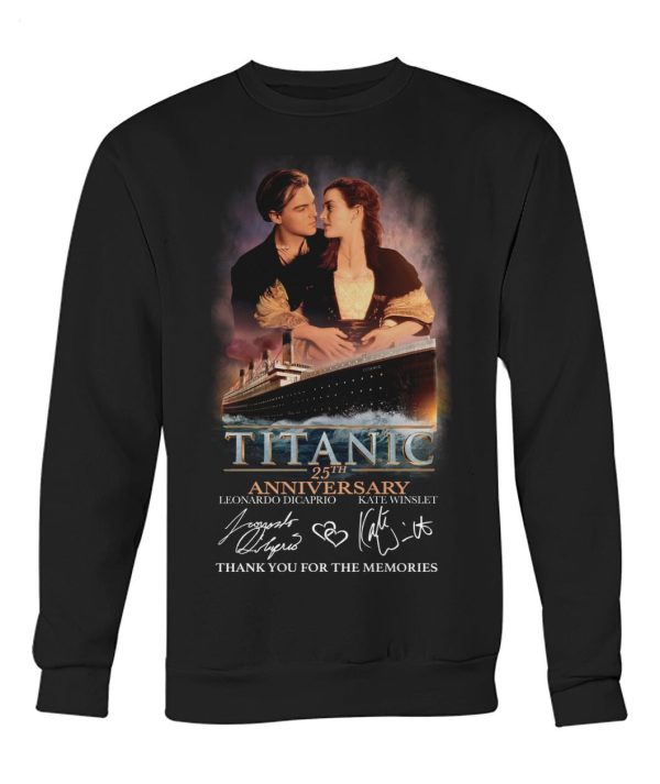 Titanic 25th Anniversary Thank You For The Memories T-Shirt – Limited Edition