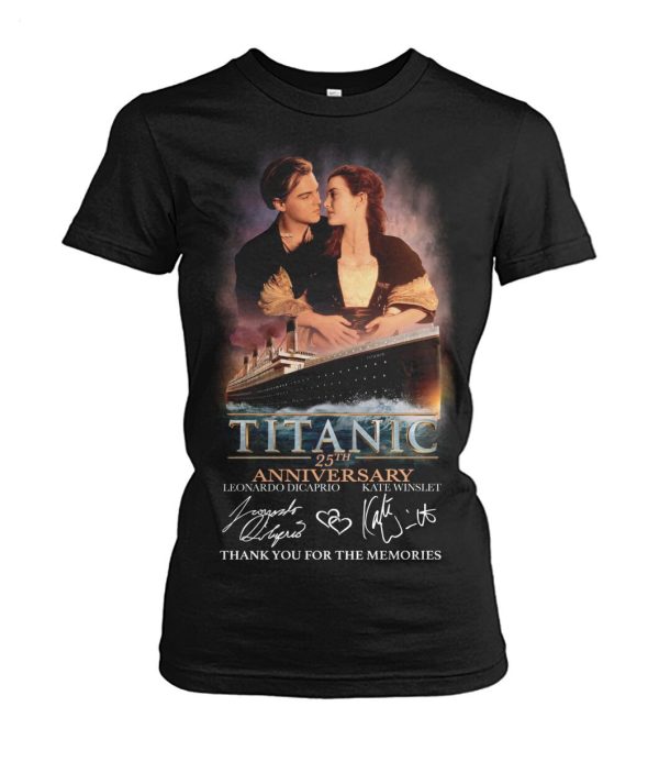 Titanic 25th Anniversary Thank You For The Memories T-Shirt – Limited Edition