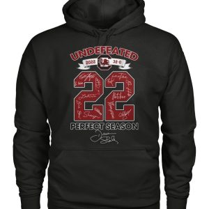 Undefeated 2022 South Carolina Football Team 32-0 22 Perfect Season T-Shirt – Limited Edition