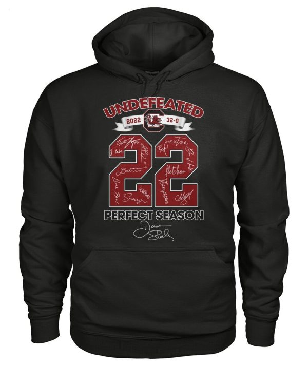 Undefeated 2022 South Carolina Football Team 32-0 22 Perfect Season T-Shirt – Limited Edition