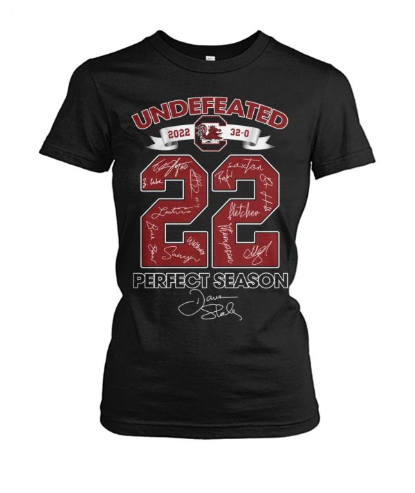 Undefeated 2022 South Carolina Football Team 32-0 22 Perfect Season T-Shirt – Limited Edition