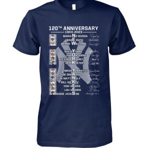 120th Anniversary New York Yankees T-Shirt – Limited Edition