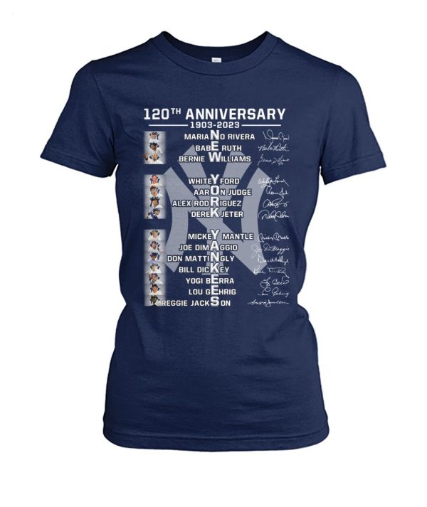 120th Anniversary New York Yankees T-Shirt – Limited Edition