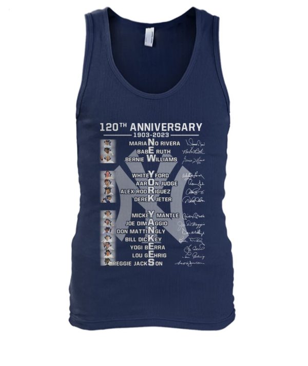 120th Anniversary New York Yankees T-Shirt – Limited Edition