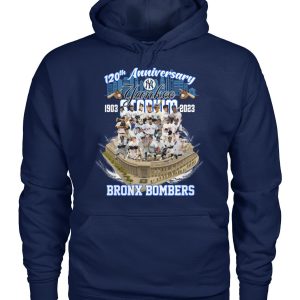 120th Anniversary Yankees 1903 – 2023 Stadium Bronx Bombers T-Shirt – Limited Edition