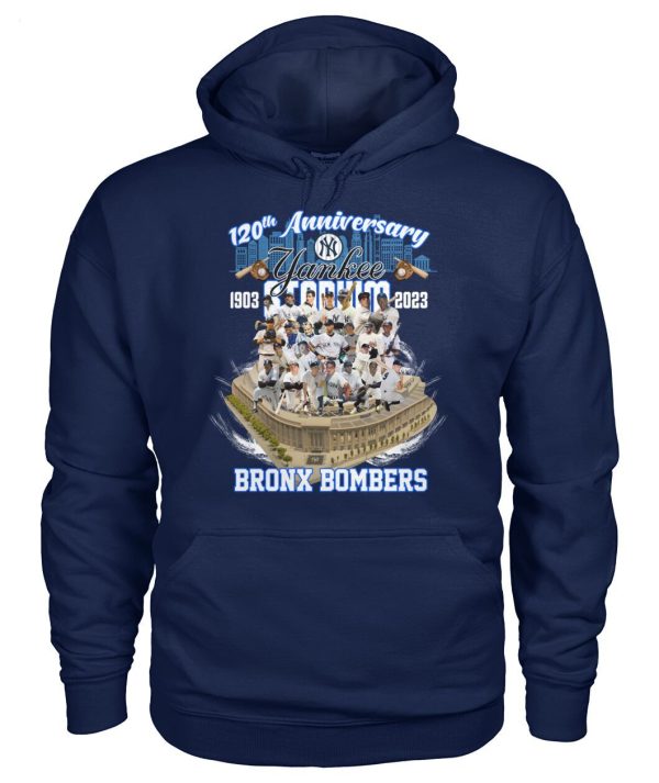 120th Anniversary Yankees 1903 – 2023 Stadium Bronx Bombers T-Shirt – Limited Edition