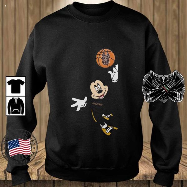 Albany Great Danes Mickey Mouse March Madness 2023 T-Shirt – Limited Edition