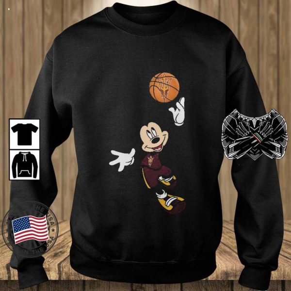 Arizona State Sun Devils Mickey Mouse March Madness 2023 T-Shirt – Limited Edition