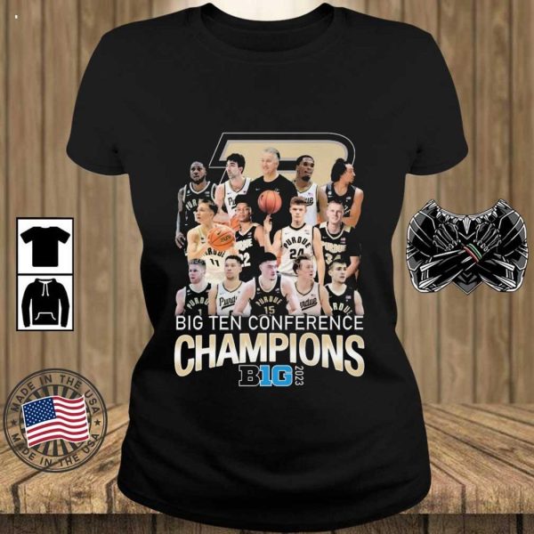 Big Ten Conference Champions Big 2023 Purdue Boilermakers T-Shirt – Limited Edition