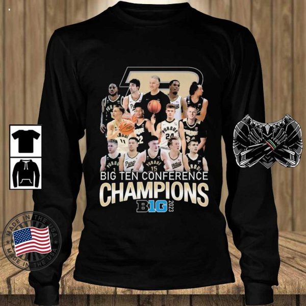 Big Ten Conference Champions Big 2023 Purdue Boilermakers T-Shirt – Limited Edition