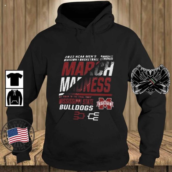 Mississippi State Men’s Basketball 2023 NCAA March Madness The Road To Final Four T-Shirt – Limited Edition