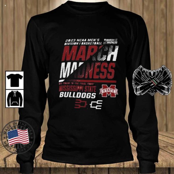 Mississippi State Men’s Basketball 2023 NCAA March Madness The Road To Final Four T-Shirt – Limited Edition