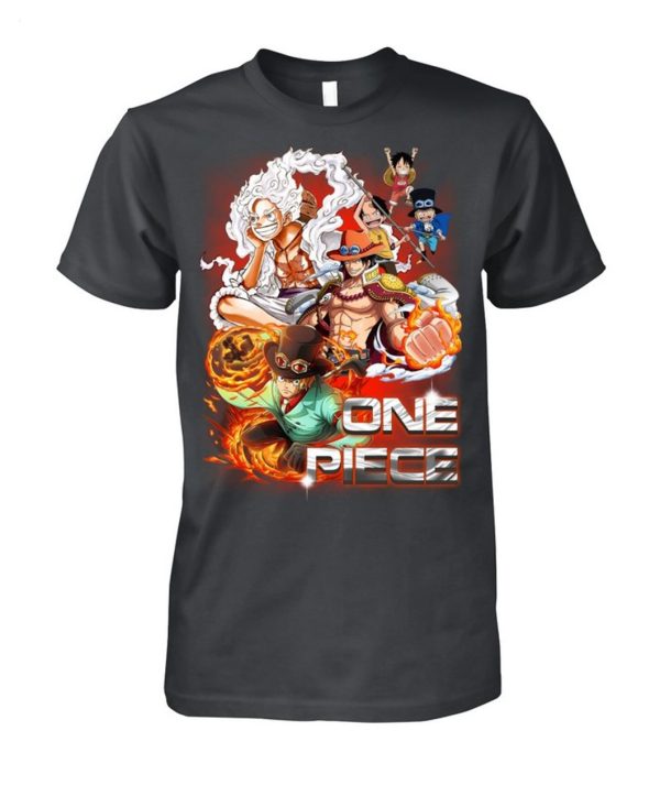 One Piece Luffy And ACE And Sabo Unisex T-Shirt – Limited Edition