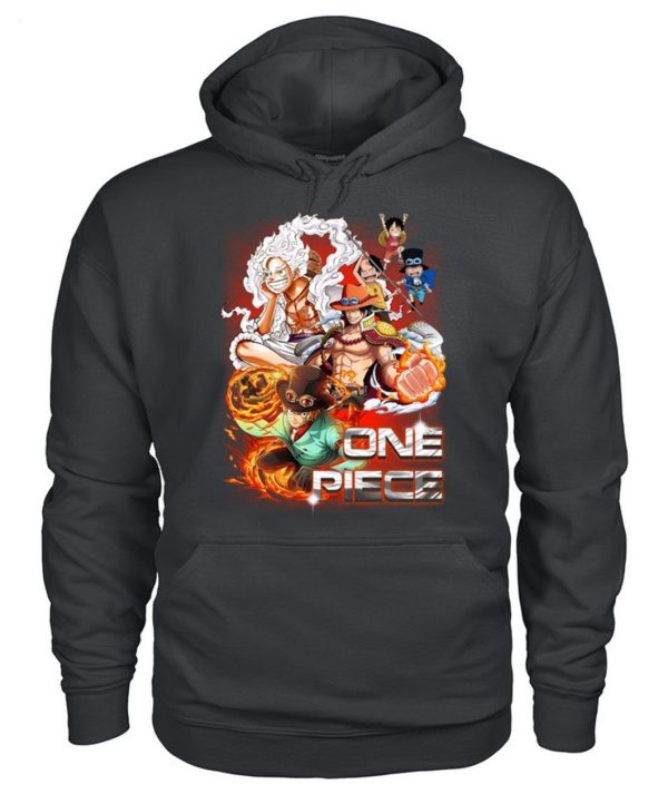 One Piece Luffy And ACE And Sabo Unisex T-Shirt – Limited Edition