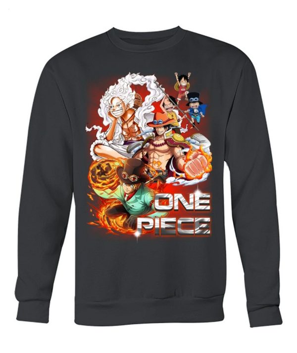 One Piece Luffy And ACE And Sabo Unisex T-Shirt – Limited Edition