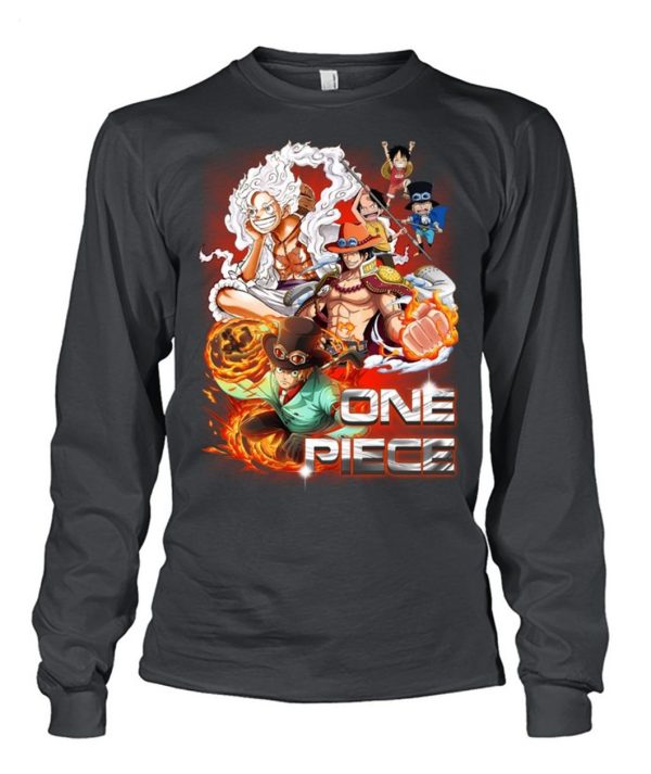 One Piece Luffy And ACE And Sabo Unisex T-Shirt – Limited Edition