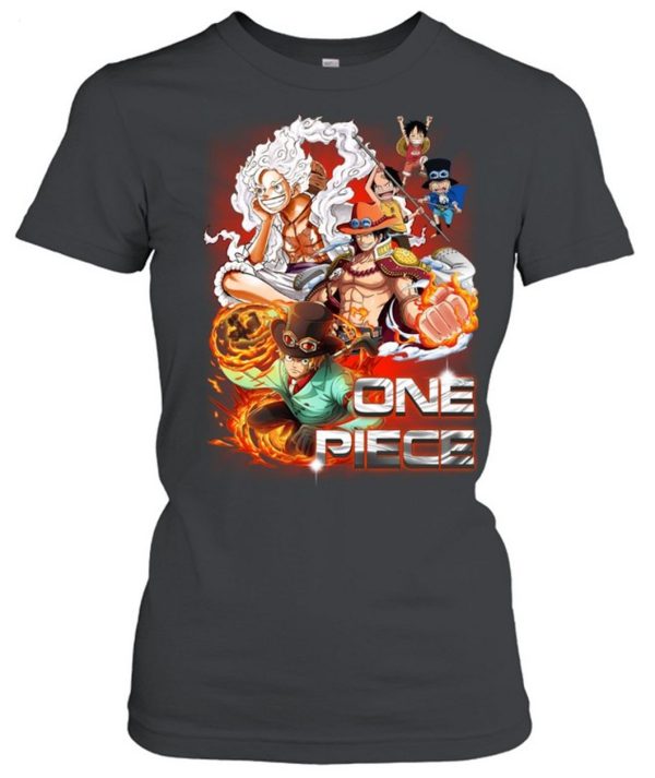 One Piece Luffy And ACE And Sabo Unisex T-Shirt – Limited Edition