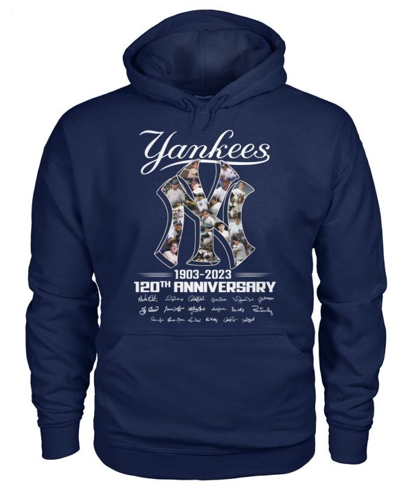 Yankees 1903 – 2023 120th Anniversary T-Shirt – Limited Edition