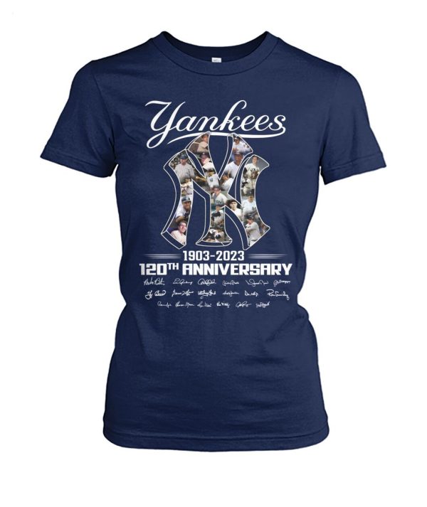 Yankees 1903 – 2023 120th Anniversary T-Shirt – Limited Edition