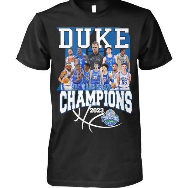 Duke Champions 2023 Tournament T-Shirt – Limited Edition