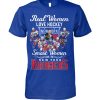 Real Women Love Hockey Smart Women Love The Islanders T-Shirt – Limited Edition