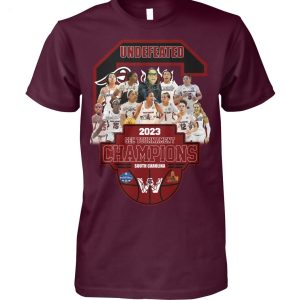 Undefeated 2023 SEC Tournament Champions South Carolina Basketball T-Shirt – Limited Edition