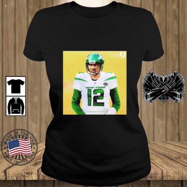 Aaron Rodgers Qb New York Jets T-Shirt