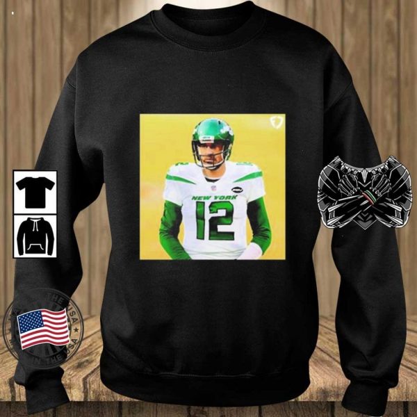 Aaron Rodgers Qb New York Jets T-Shirt